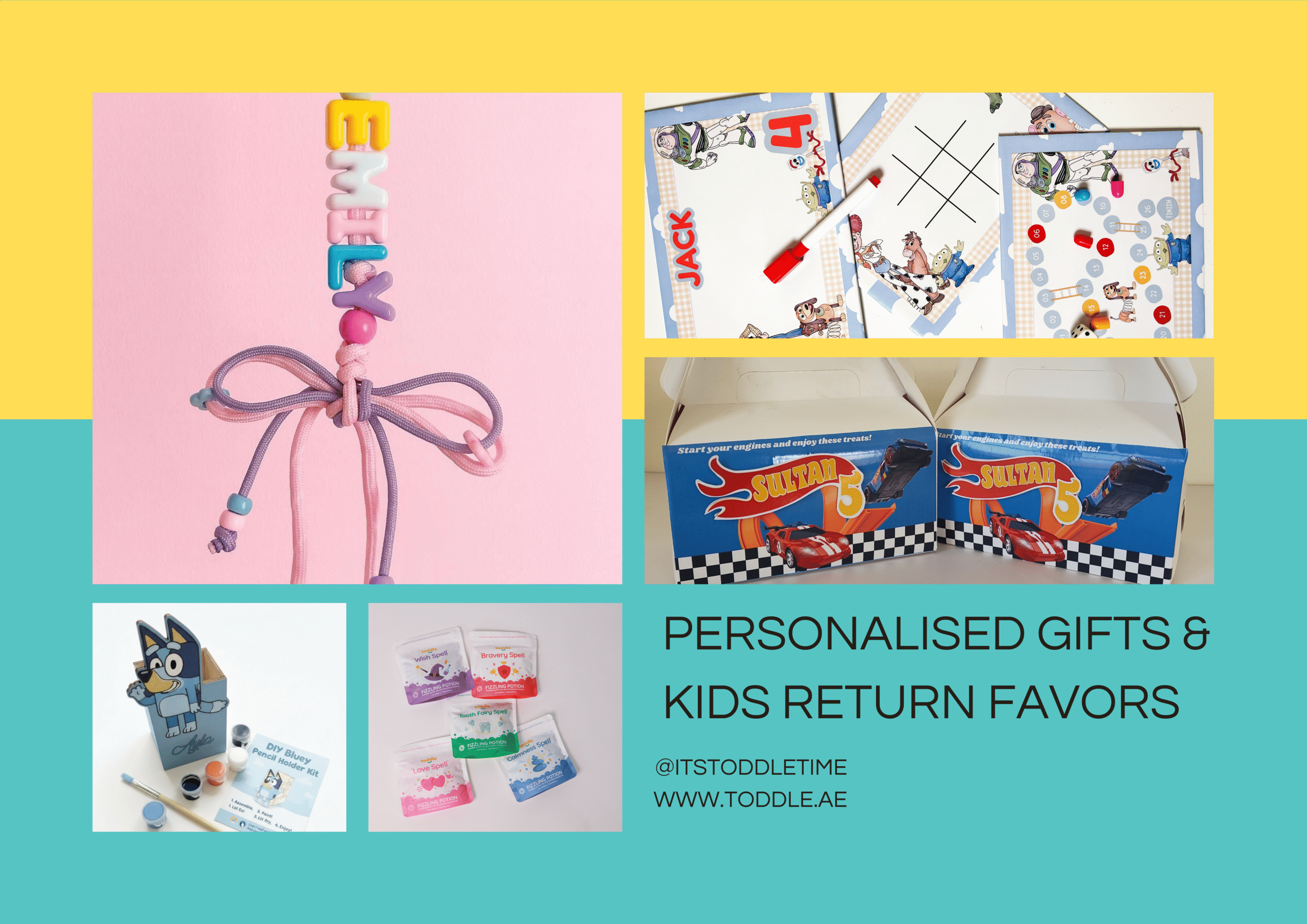 Personalised Gifts & Kids Return Favors